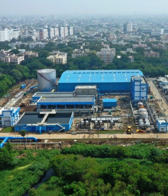 IDE Technologies delivers a Tertiary Treatment Reverse Osmosis plant to Chennai Metropolitan Water Supply & Sewerage Board (CMWSSB)